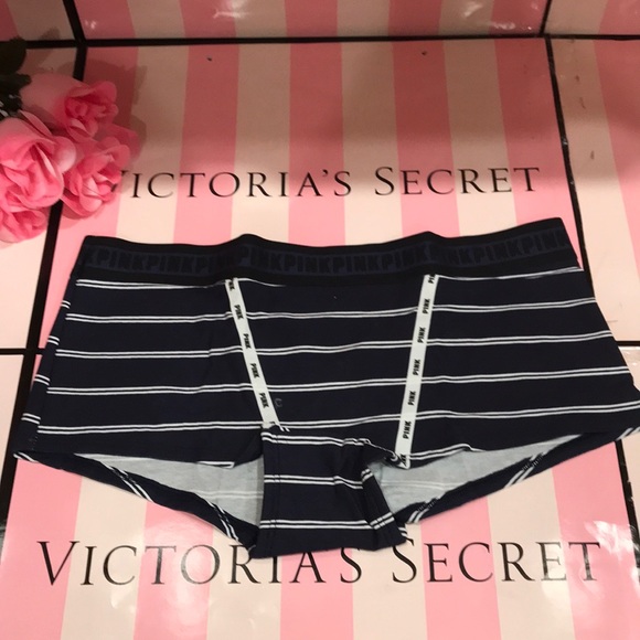 4/$38 💖PINK Victoria’s Secret Logo Boyshort - Picture 2 of 7